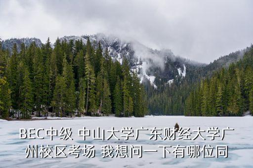 廣州bec中級哪個學校有耳機，請問BEC中級考試聽力的時候是否是帶耳機聽的還是公放公放