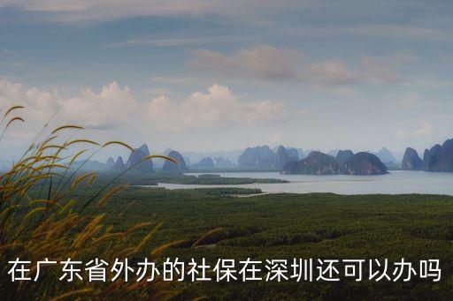 廣州社保卡在深圳可以辦理嗎，廣東戶口能在深圳辦理個(gè)人社保嗎需要什么證件呢 急如果知道的