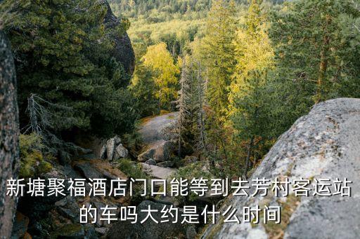 新塘聚福酒店到廣州客運站，新塘聚福酒店門口能等到去芳村客運站的車嗎大約是什么時間