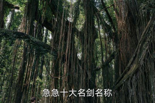 十大名劍，急急十大名劍名稱