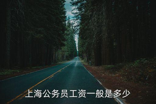 上海公務(wù)員工資一般是多少