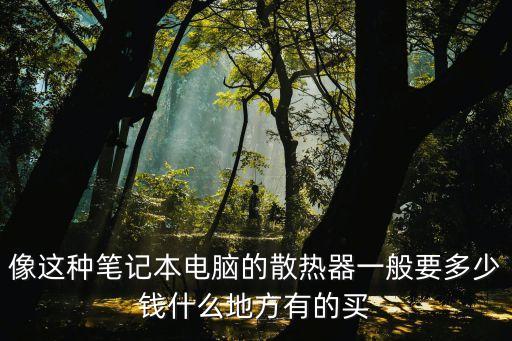 廣州散熱器價(jià)格表，像這種筆記本電腦的散熱器一般要多少錢什么地方有的買