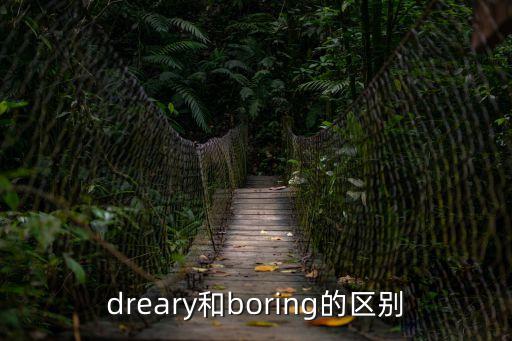 dreary，離人過客dreary是什么意思