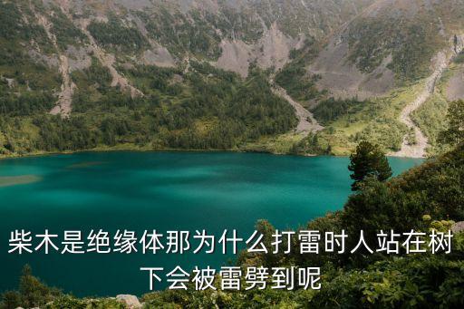 柴木是絕緣體那為什么打雷時人站在樹下會被雷劈到呢