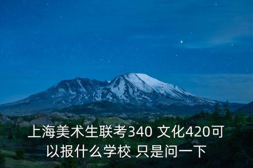 美術特長生上海市聯考，2018上海美術聯考考點有哪幾個