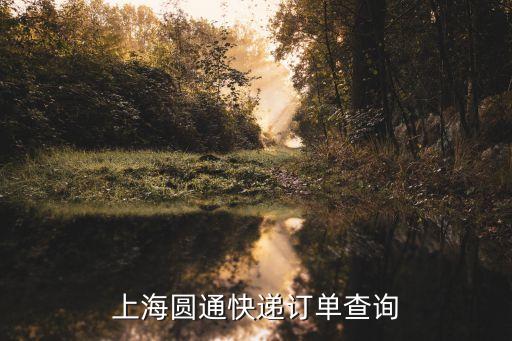 上海市浦東新區圓通快遞查詢，上海圓通快遞訂單查詢