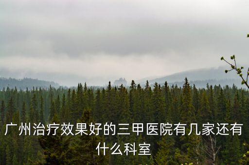 廣州三甲醫院主治科目，到了 廣州中山大學附屬第一醫院 該看什么科呢