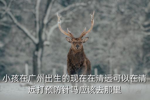 小孩在廣州出生的現(xiàn)在在清遠(yuǎn)可以在清遠(yuǎn)打預(yù)防針嗎應(yīng)該去那里