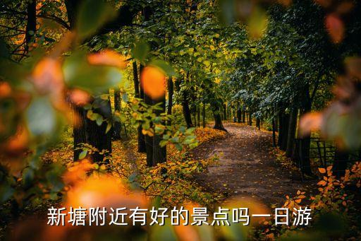新塘附近有好的景點嗎一日游