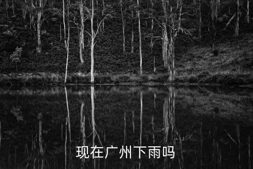 今年廣州下雨嗎，廣州現在有沒有下雨
