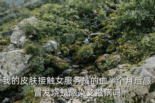 廣州茶樓服務員感染，我的皮膚接觸女服務員的血半個月后感冒發燒是感染艾滋病嗎