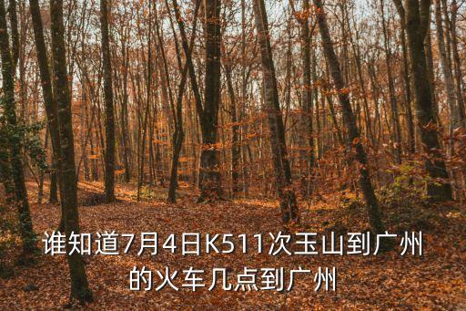 玉山縣城北客運站到廣州的車，玉山到廣州有幾趟火車