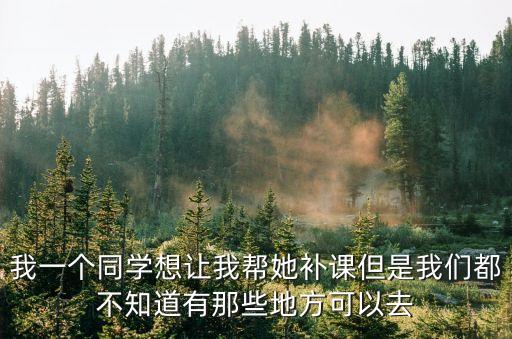 廣州幫別人補課，回復大家去外面給別人補課一小時都多少錢