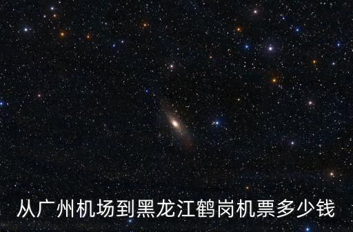 從廣州機場到黑龍江鶴崗機票多少錢
