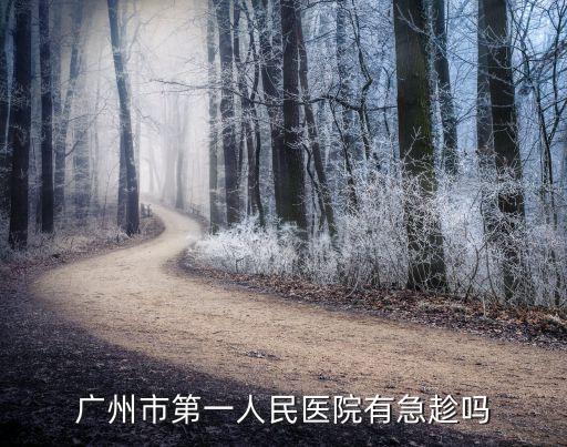 廣州市第一人民醫(yī)院有急趁嗎