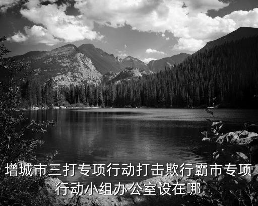 廣州增城打黑風暴，增城市三打專項行動打擊欺行霸市專項行動小組辦公室設在哪