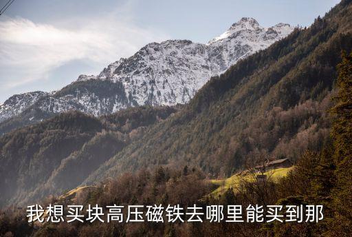 廣州磨邊高溫磁鐵批發廠家，我想買塊高壓磁鐵去哪里能買到那