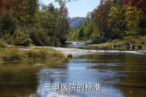 廣州三甲醫院標準，三級甲等醫院標準是什么