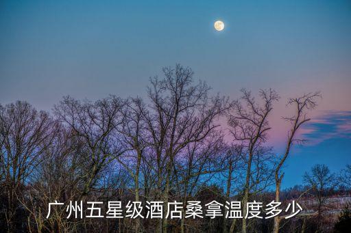 廣州五星級(jí)酒店桑拿溫度多少