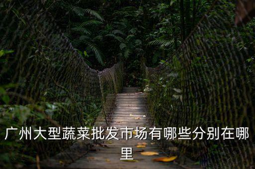 廣州大型蔬菜批發市場有哪些分別在哪里