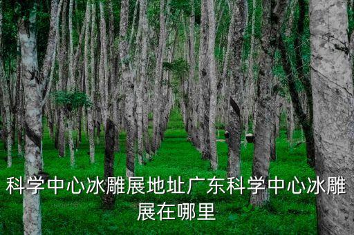 科學(xué)中心冰雕展地址廣東科學(xué)中心冰雕展在哪里