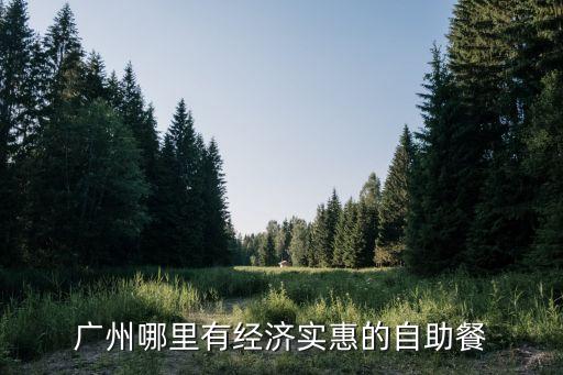 廣州哪里有經濟實惠的自助餐