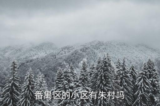 廣州增城朱村街科教城咋停工了，番禺區的小區有朱村嗎