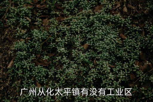廣州從化太平鎮(zhèn)有沒有工業(yè)區(qū)
