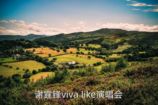 謝霆鋒廣州演唱viva，謝霆鋒viva like演唱會