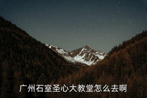 廣州石室圣心大教堂怎么去啊