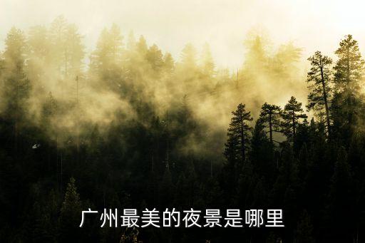 廣州航拍全景4k夜景，廣州最美的夜景是哪里
