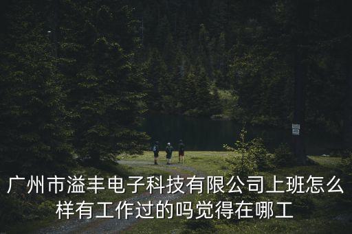 廣州市溢豐電子科技有限公司上班怎么樣有工作過的嗎覺得在哪工