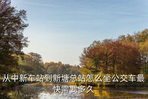廣州中新到新塘，廣州增城市中新鎮到新塘沙埔本田廠有什么公交車可以坐