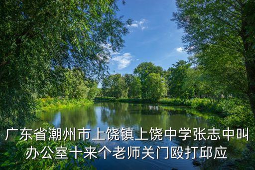 廣州體罰老師自稱受害者，廣州市荔灣區雙橋學校蕭美儀老師經常打學生掐學生耳朵讓孩子