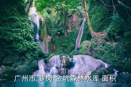 廣州大灣區水庫，廣州市 蘿崗 金坑森林水庫 面積
