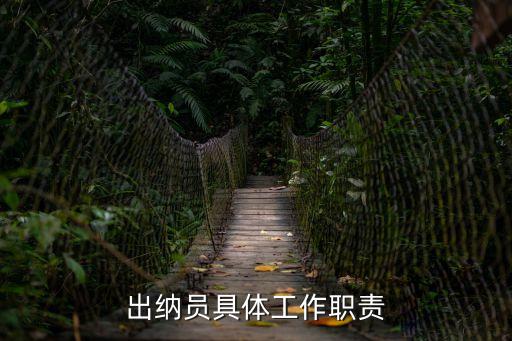 出納職責，出納的工作職責是什么