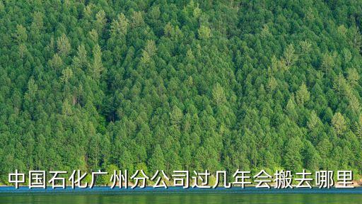 廣州老黃埔中石化廠如何改造搬遷，中國石化廣州分公司過幾年會搬去哪里