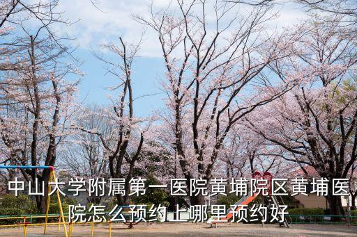 中山大學(xué)附屬第一醫(yī)院黃埔院區(qū)黃埔醫(yī)院怎么預(yù)約上哪里預(yù)約好