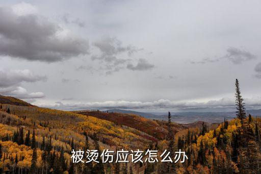 被燙傷應(yīng)該怎么辦