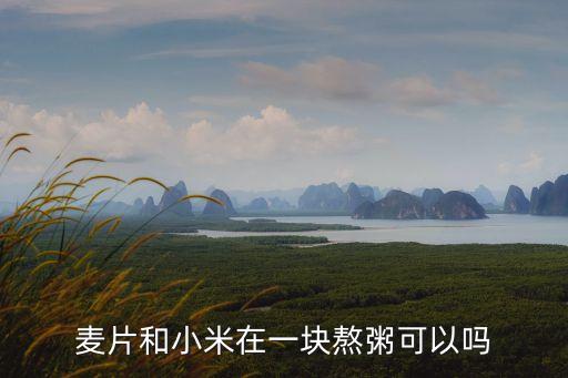 燕麥小米粥，麥片和小米在一塊熬粥可以嗎