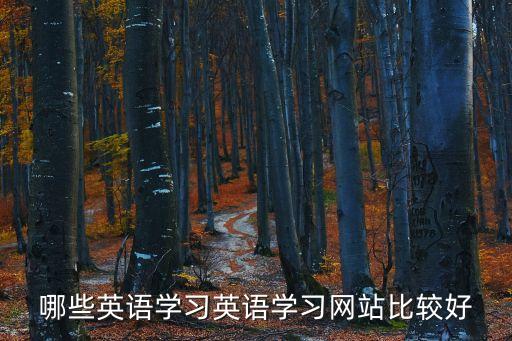 英語學習網站，哪些英語學習英語學習網站比較好