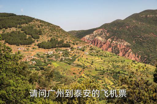 泰安到廣州的機票價格，安徽到廣州的飛機票多少錢