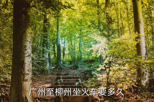 來廣州到柳州火車站多長時間，從廣州坐火車到柳州要多長時間