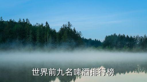 啤酒排名，雪花啤酒世界排幾位