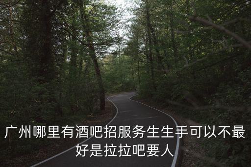 廣州哪里有酒吧招服務生生手可以不最好是拉拉吧要人