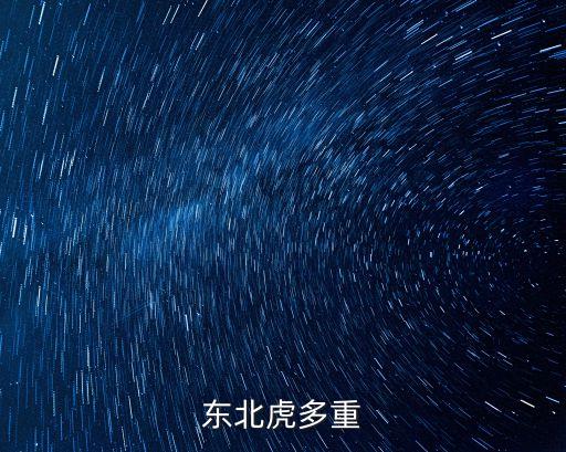 東北虎多重
