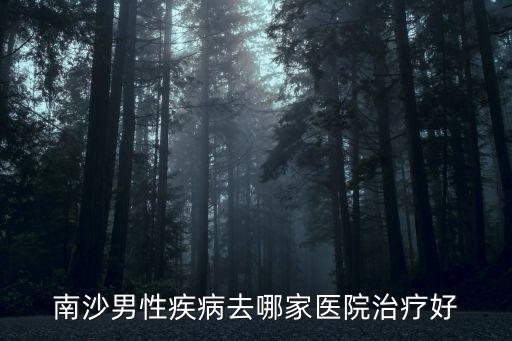 南沙男性疾病去哪家醫(yī)院治療好