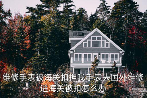 海關扣押廣州經典復刻手表，手表彼海關扣留該怎么處理