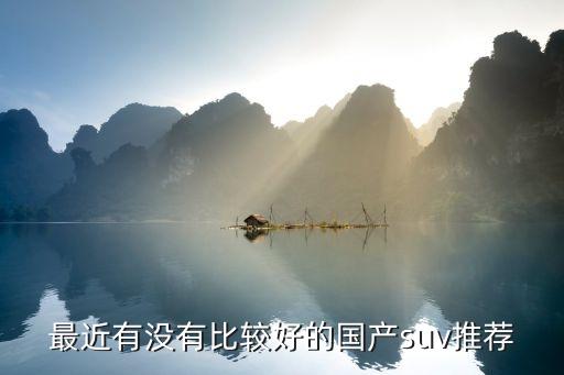 國產車suv，國產SUV有哪些可以選擇