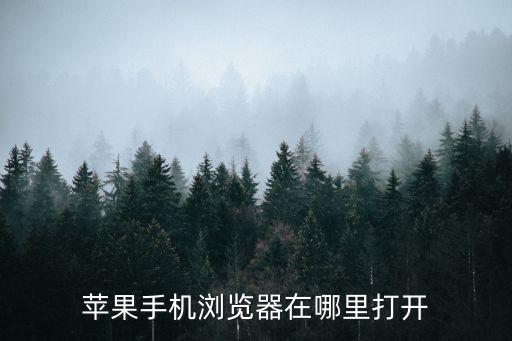 蘋果手機瀏覽器，蘋果用戶下載什么手機瀏覽器比較好